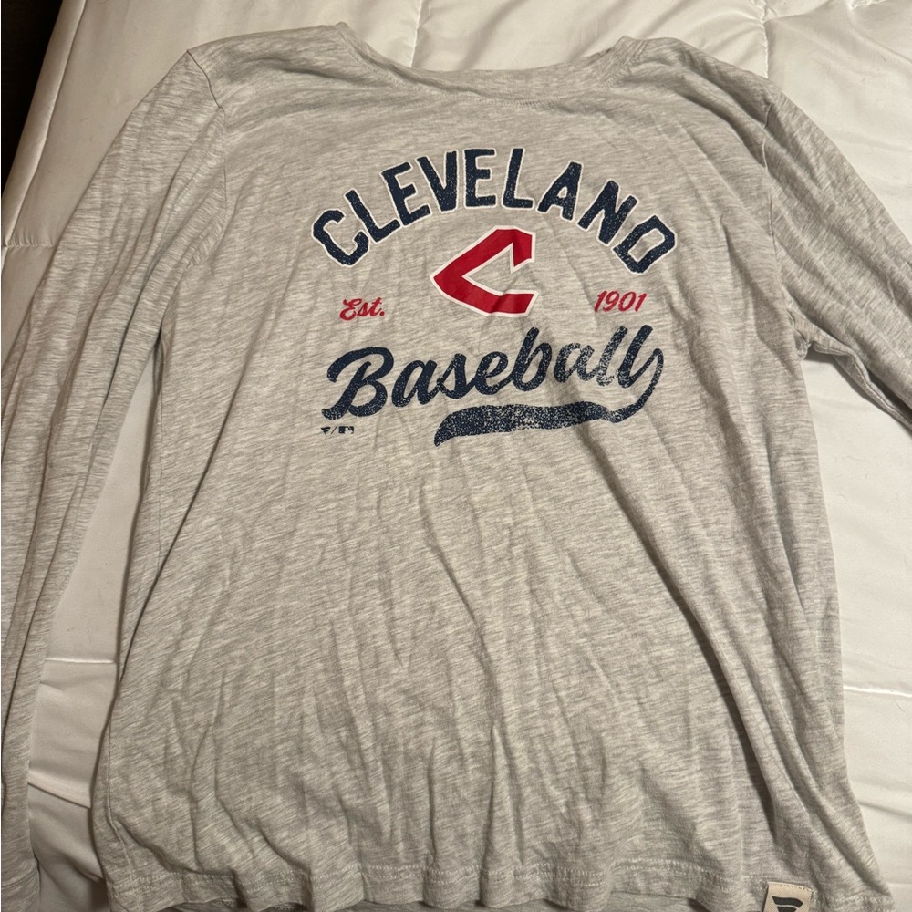 Cleveland Baseball Long Sleeve Shirt